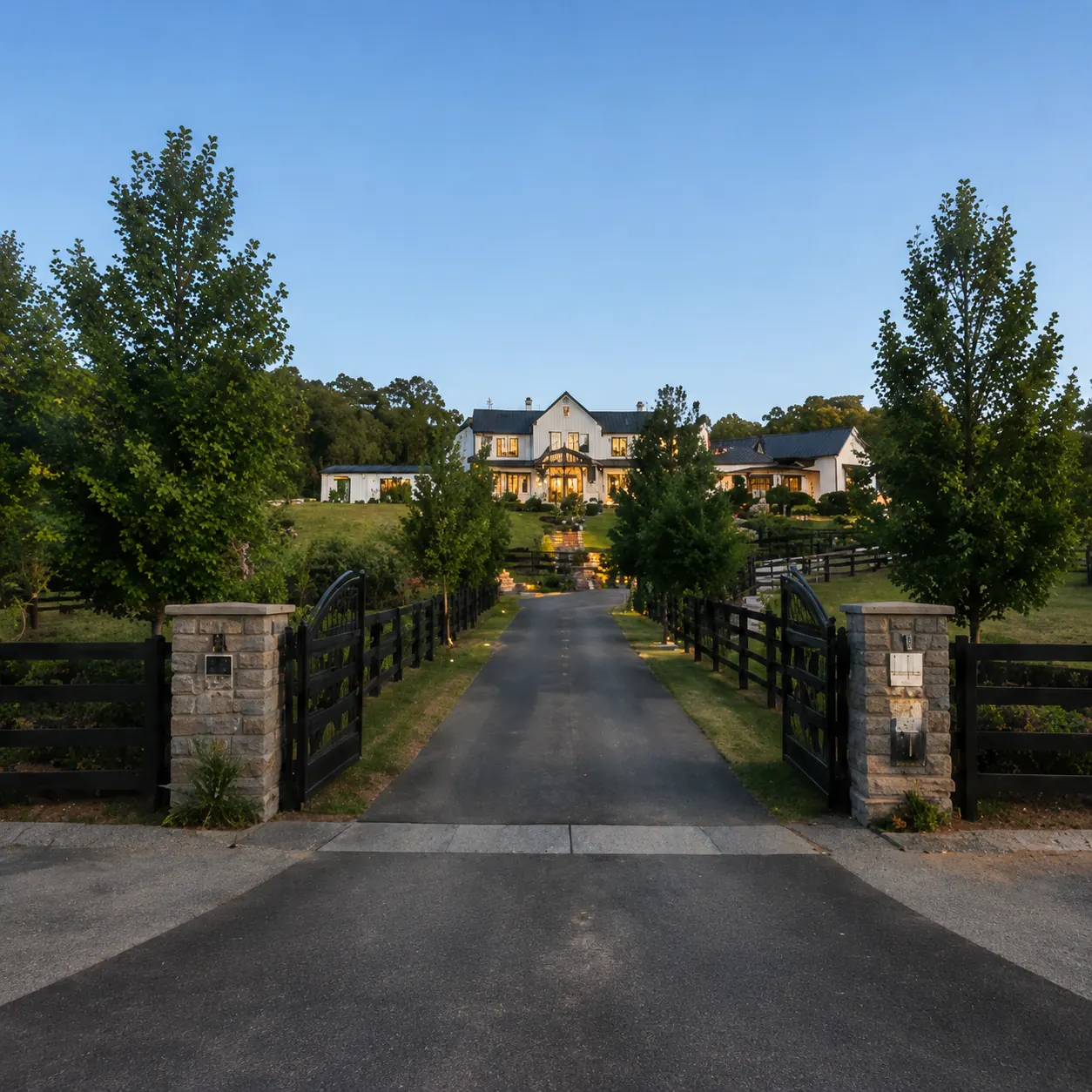 Beverly Hills Stone Masonry Boundary Walls Galyat