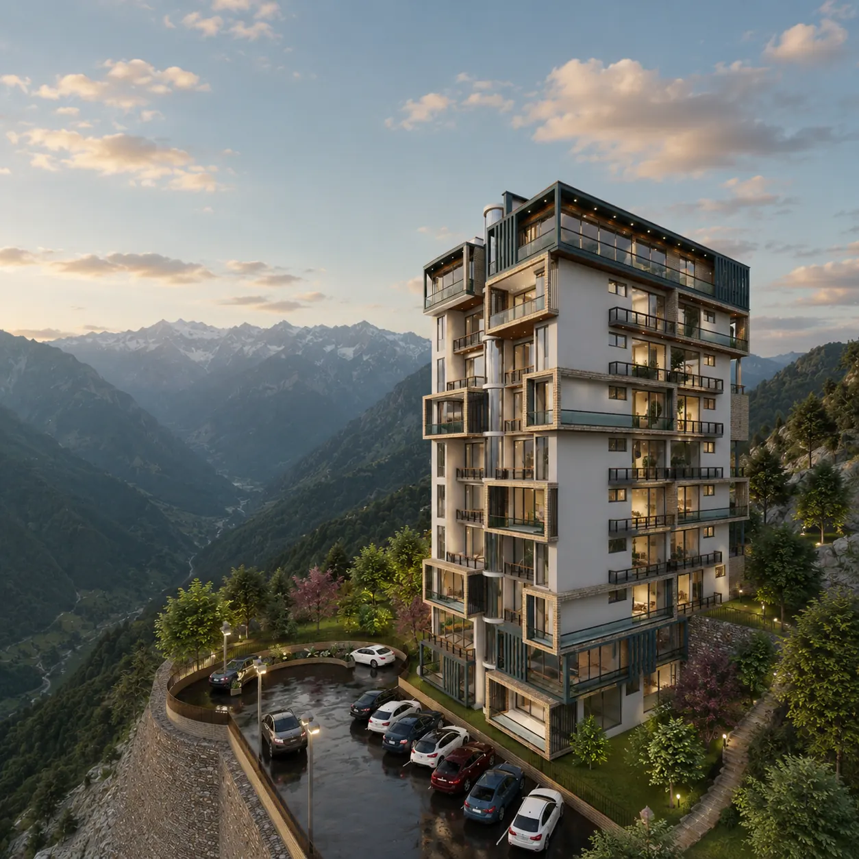 Bridge House Apartment Interior Living Murree