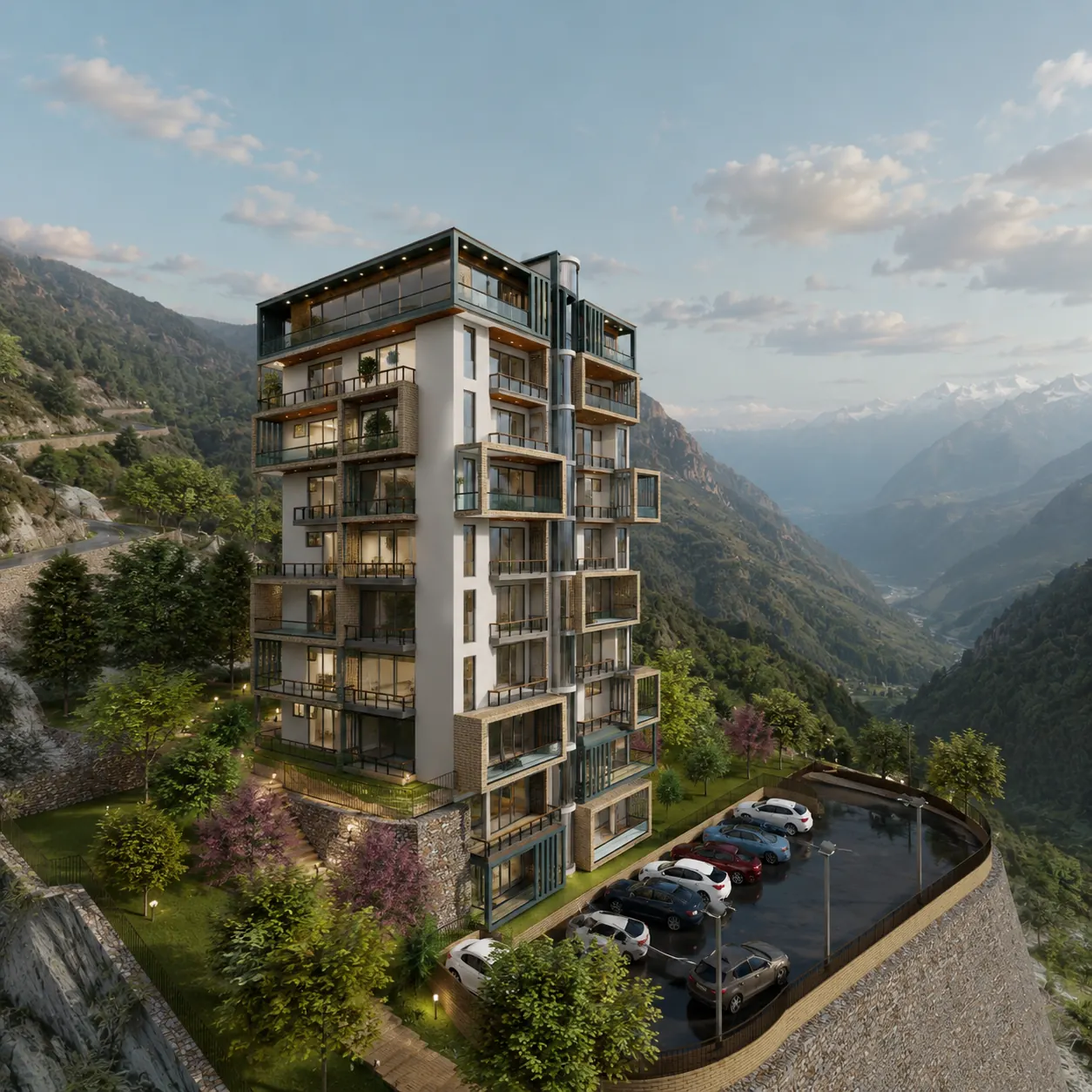 Bridge House Panoramic View Balcony Murree