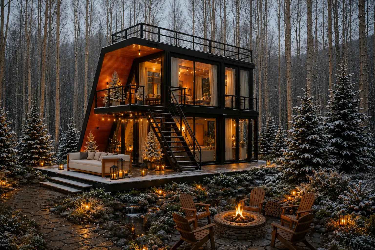 Pine One Timber Chalet Surroundings Murree